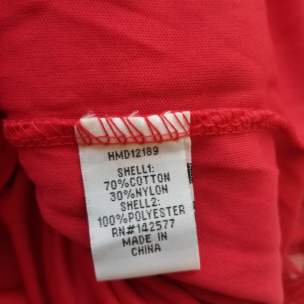 New Haute Monde Red Lace Floral Print Dress Size L - Picture 5 of 8